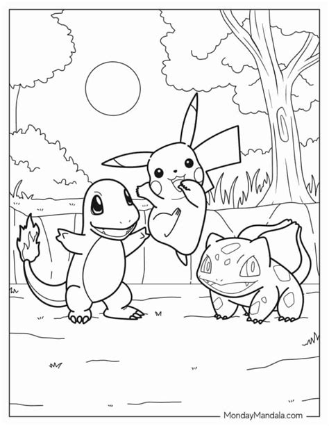 pokemon coloring printable|Pokemon Coloring Pages (43 Free Printables)